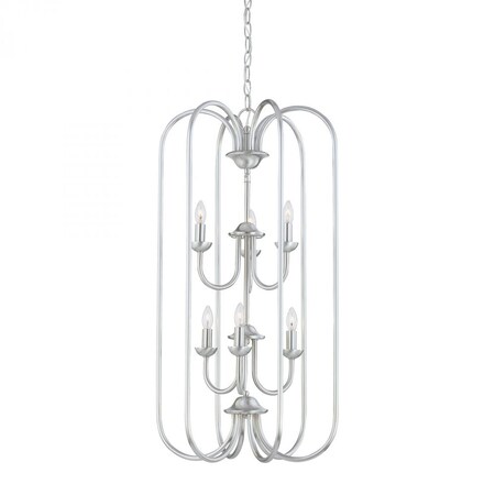 Thomas Bella 6-Light Chandelier in Brushed Nickel SL891878